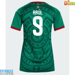 Billiga Mexiko Raul Jimenez #9 Hemmatröja Dam VM 2026 Kortärmad